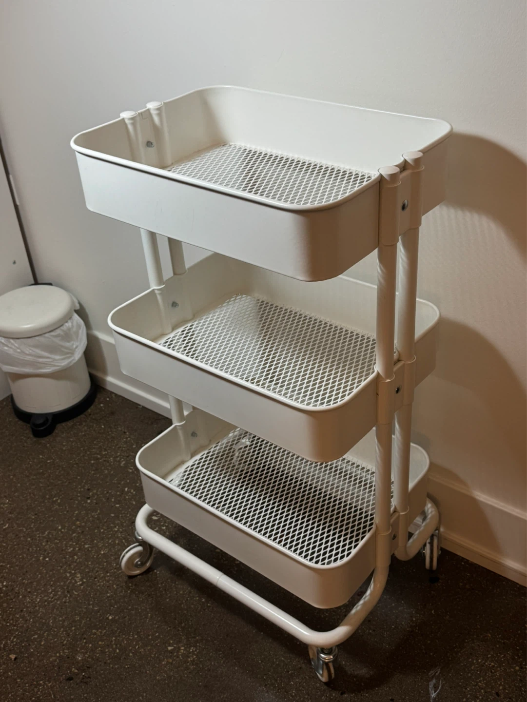 [Moving Sale] IKEA RÅSKOG Utility Cart (White) - photo 2