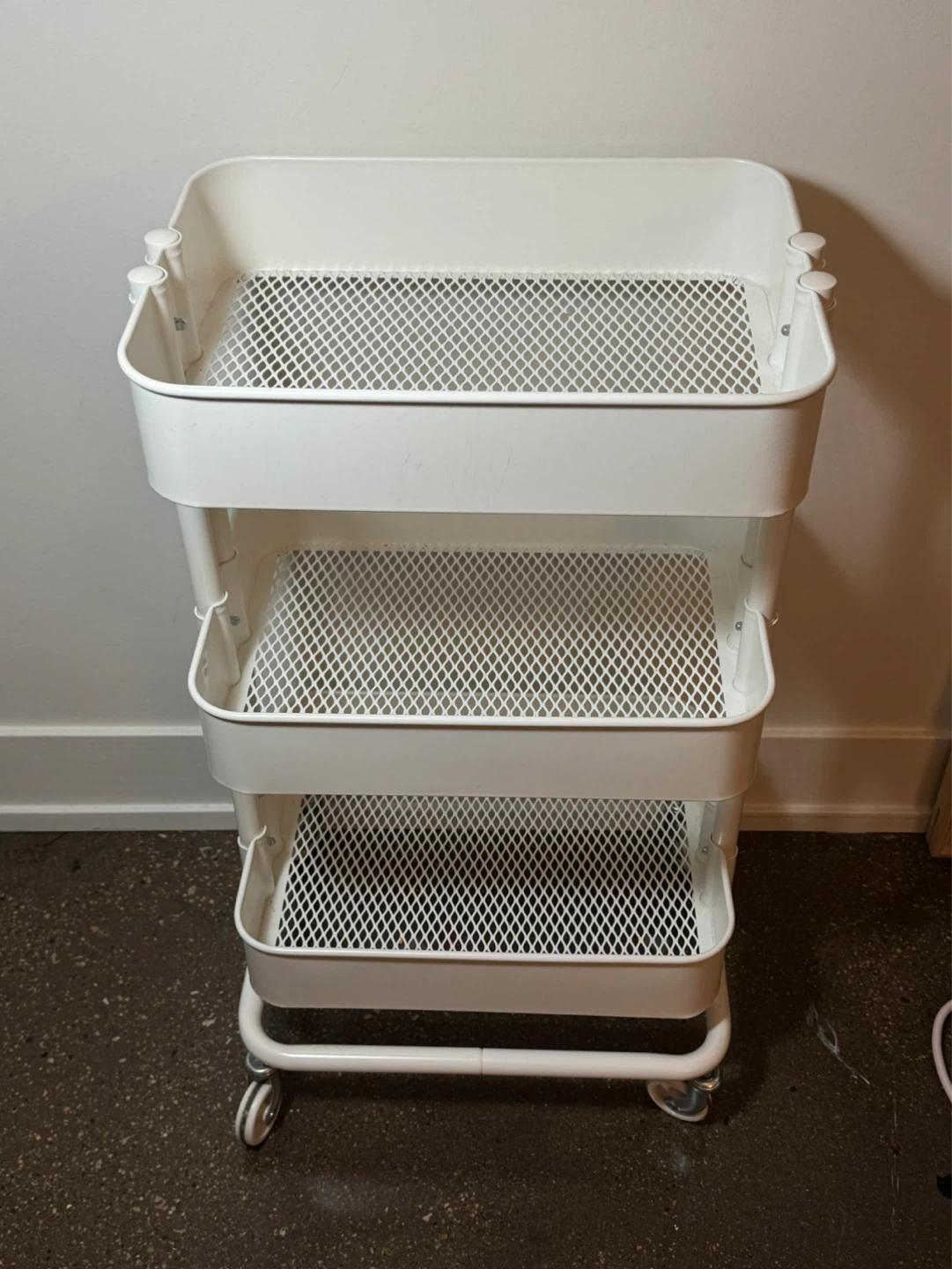 [Moving Sale] IKEA RÅSKOG Utility Cart (White) - photo 4