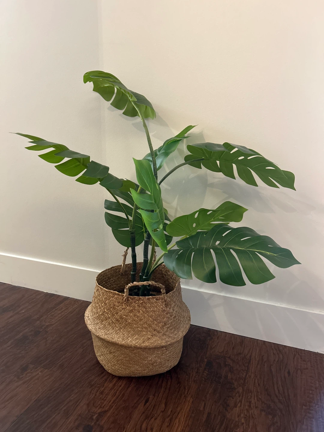 IKEA FEJKA Artificial Monstera Plant in Basket