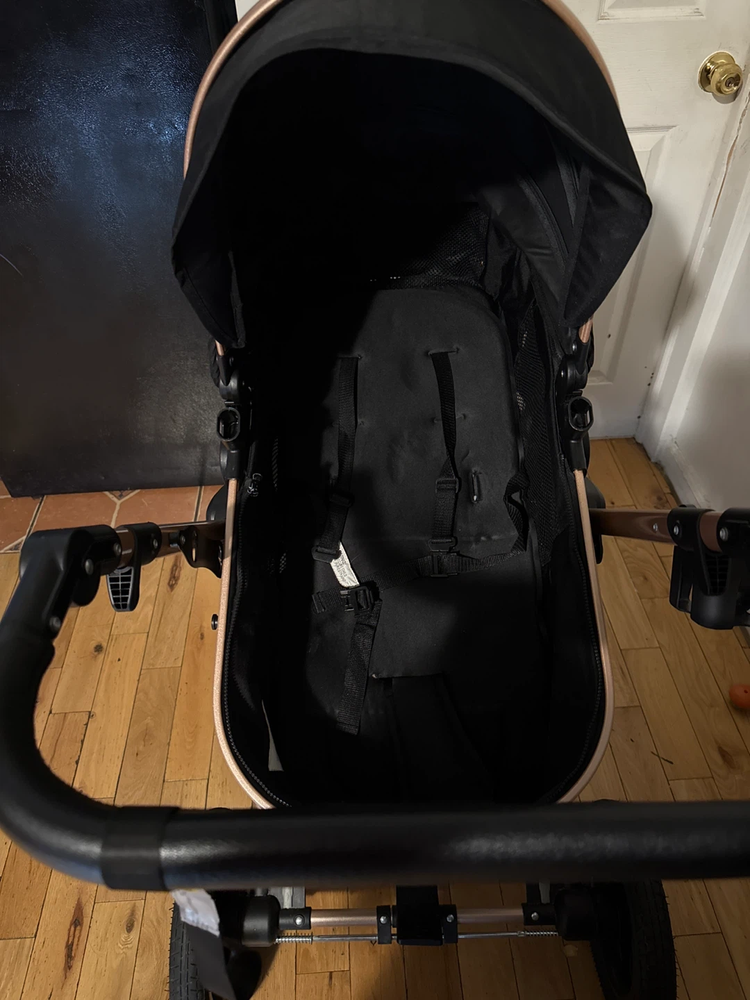 Black Stroller with Rose Gold Accents - photo 2