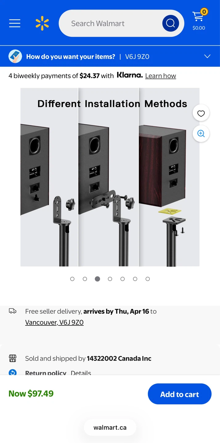 Adjustable Speaker Stands Pair - photo 3