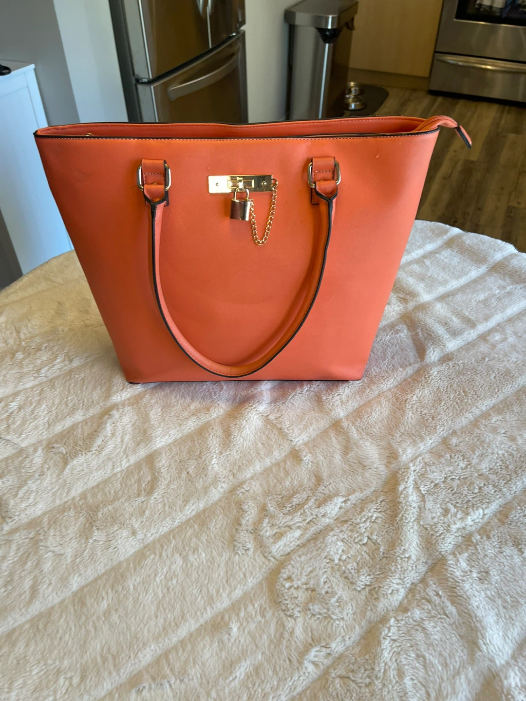 Call It Spring Orange Tote Bag