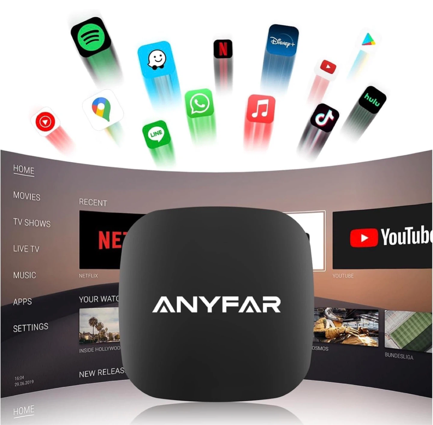 ANYFAR CarPlay AI Box Model AI7