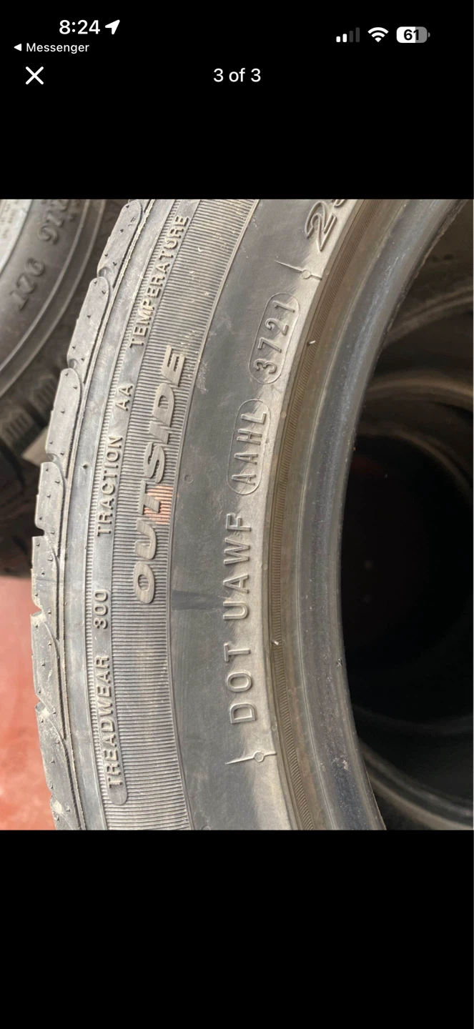 Set of 4 Tires - 255/45R18 make an offer… - photo 3