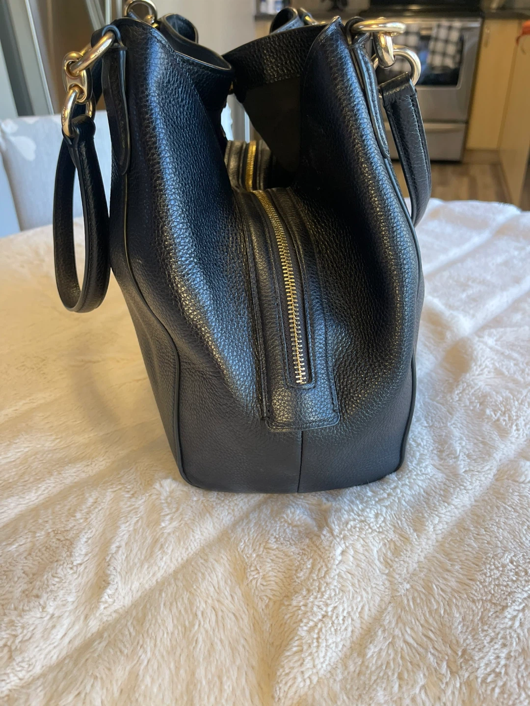 Coach Black Leather Shoulder Bag - photo 3