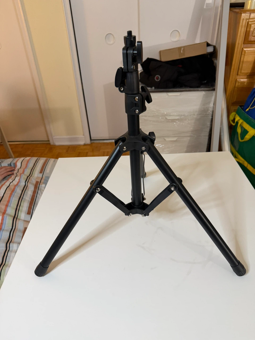 Black Folding Tripod Stand - photo 2