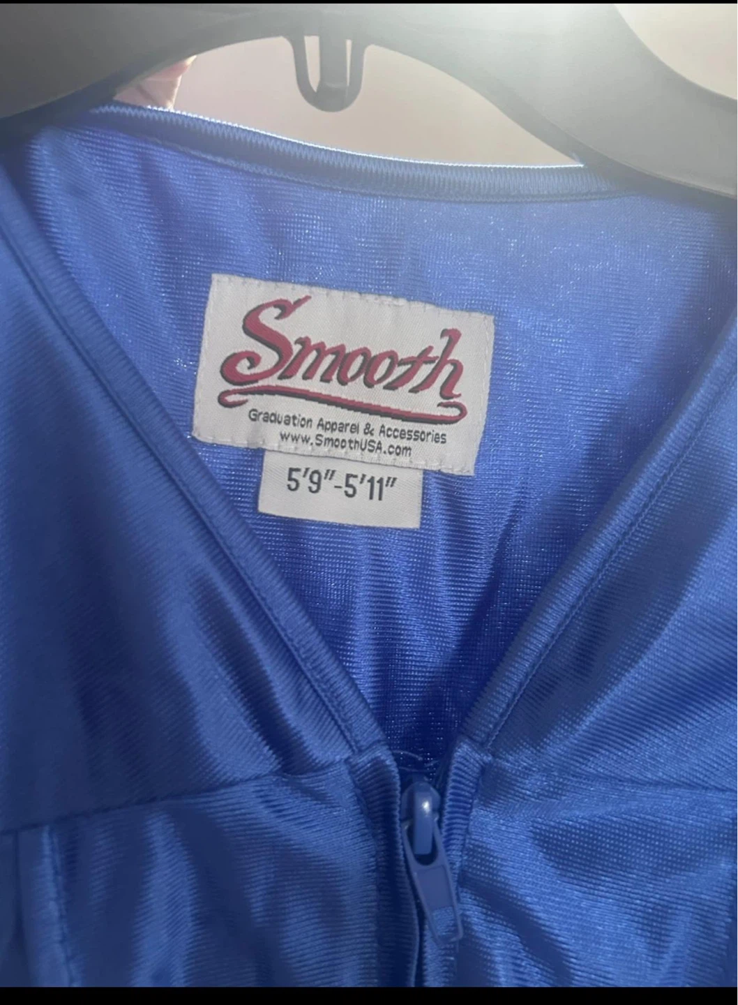 Blue Graduation Gown 5'9"-5'11"