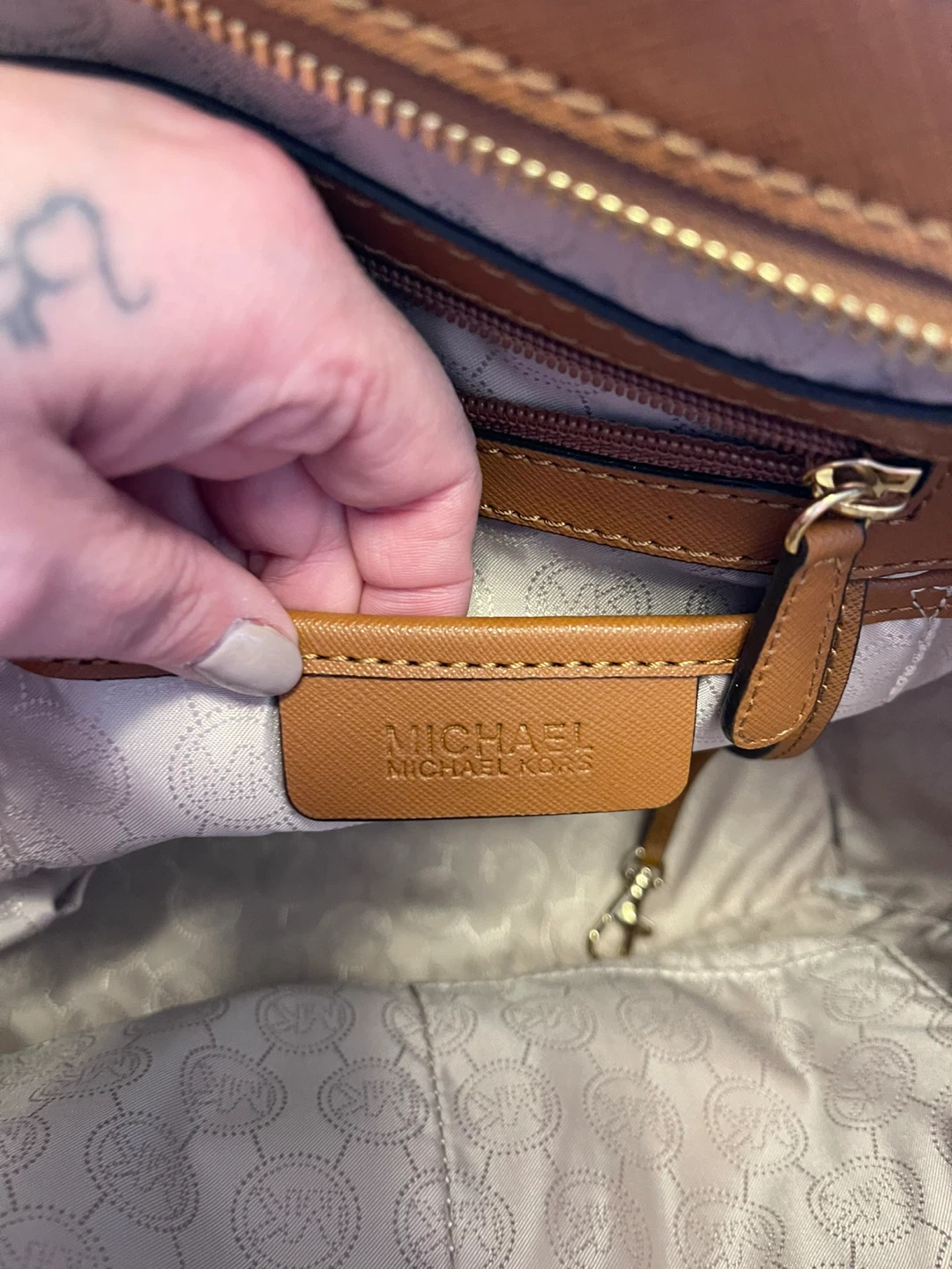 Michael Kors Studded Satchel Bag and Wallet Set - photo 5