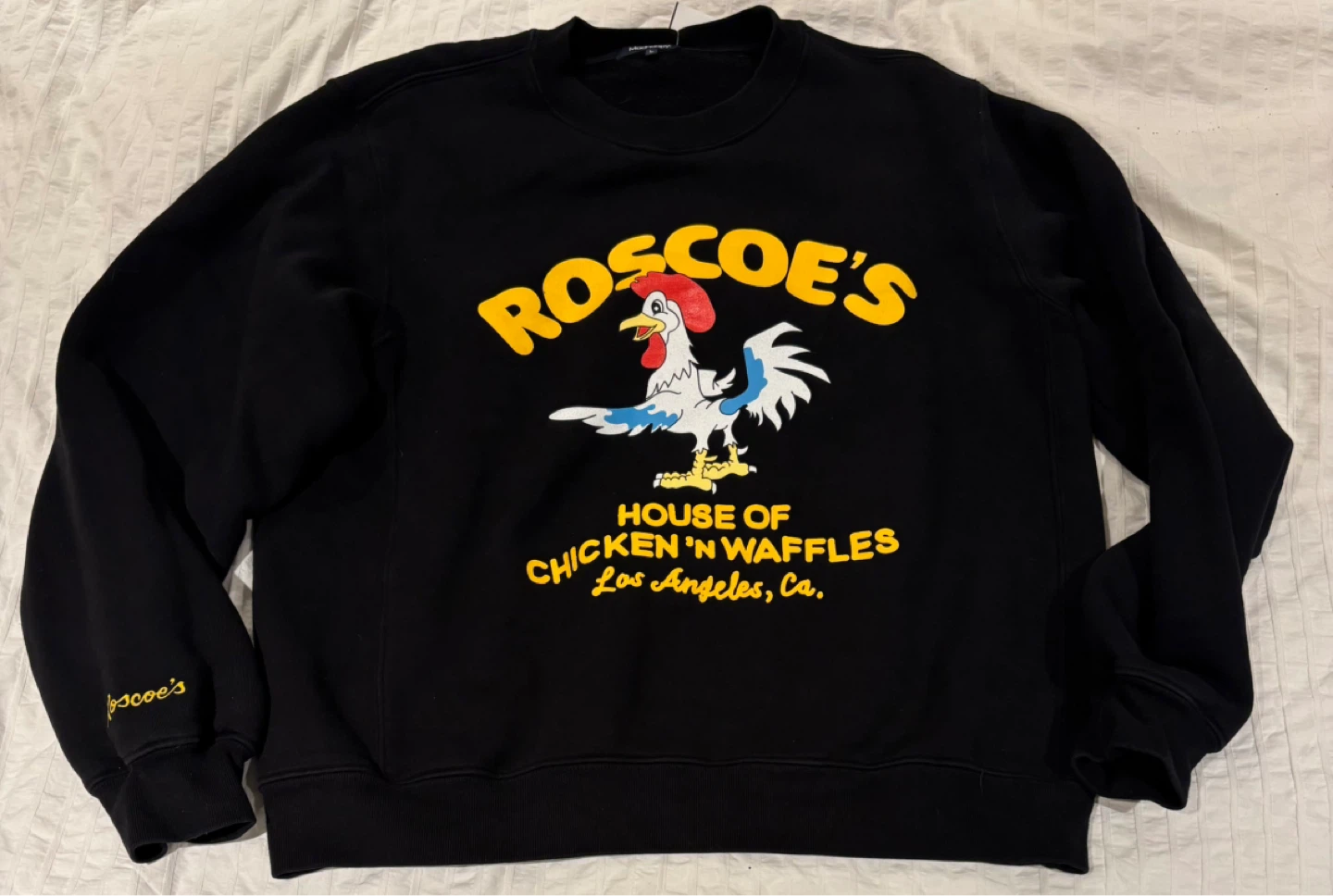 Madhappy Roscoe's House of Chicken 'N Waffles Sweatshirt Size L