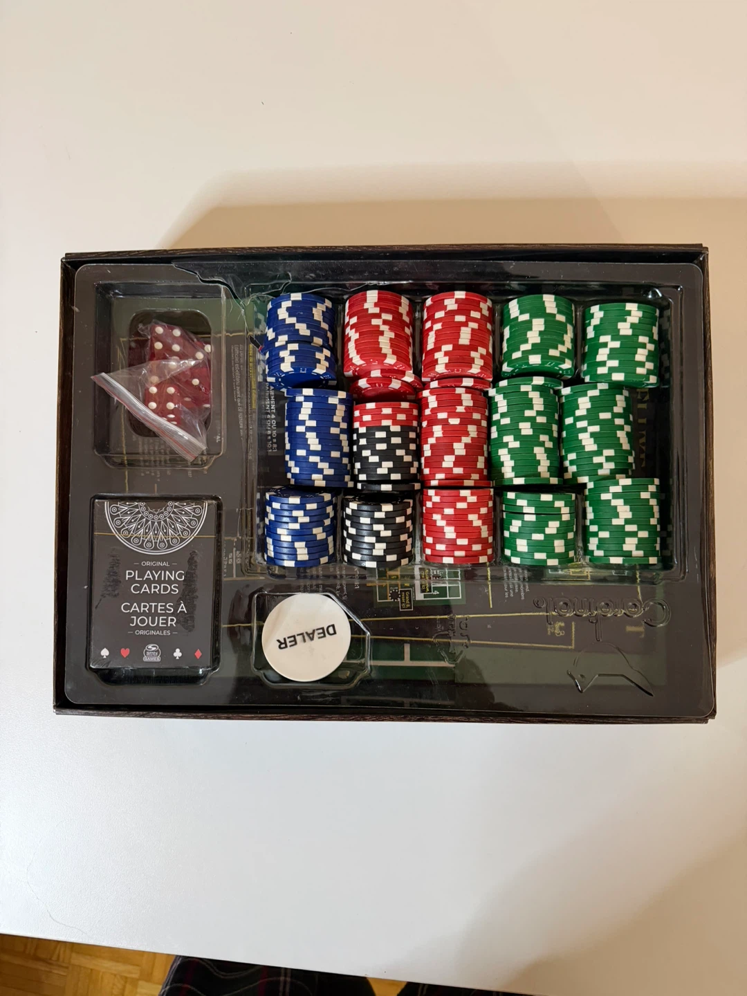 Cardinal Classics Deluxe Casino Set - 3 Games in 1 - photo 2