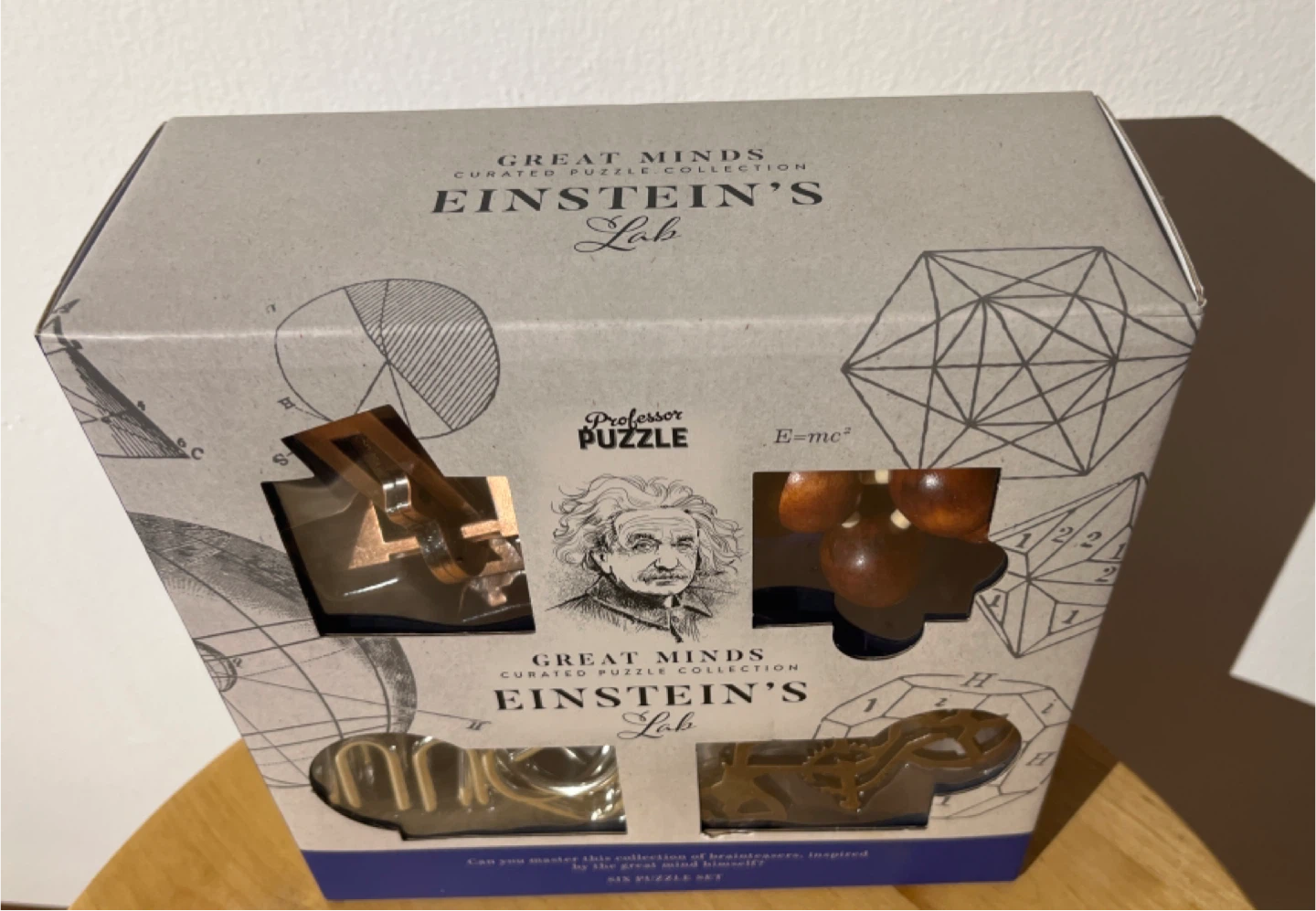 Professor Puzzle Einstein's Lab Six Puzzle Set - photo 3