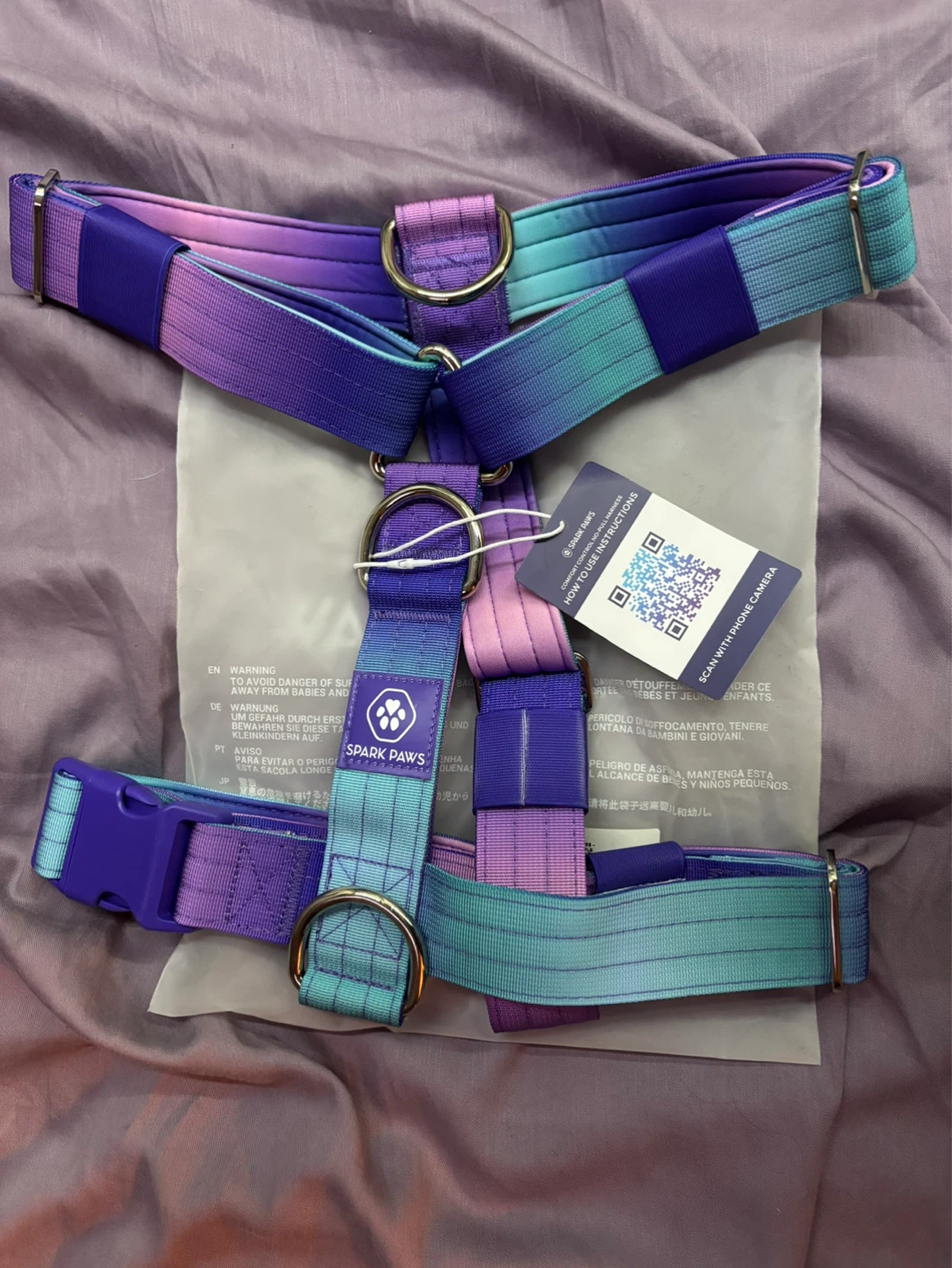 Spark Paws Comfort Control No-Pull Dog Harness - Medium - photo 3