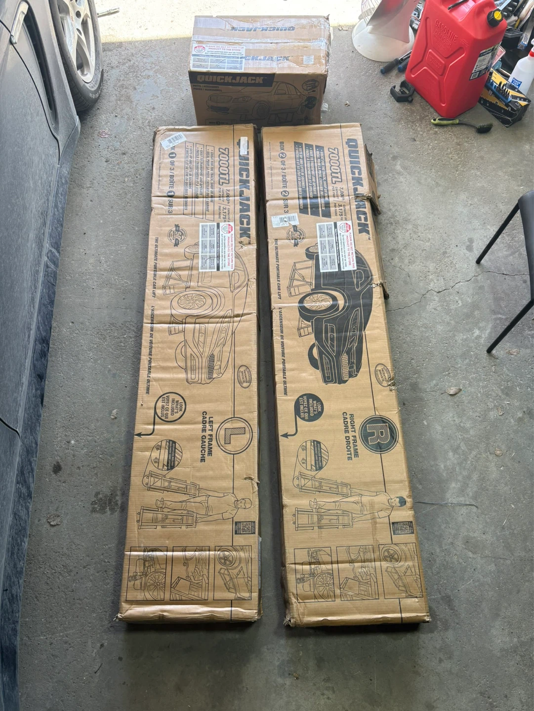 QuickJack 7000TL Portable Car Lift System