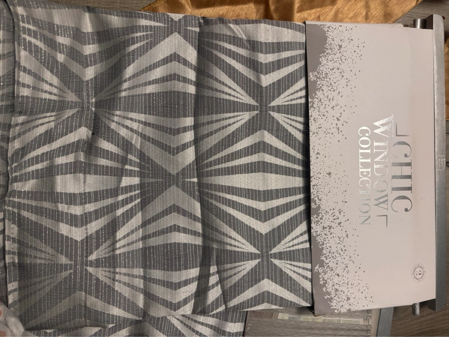 Dainty Home Rod Pocket Back Tab Curtains - 2 Panels - photo 2
