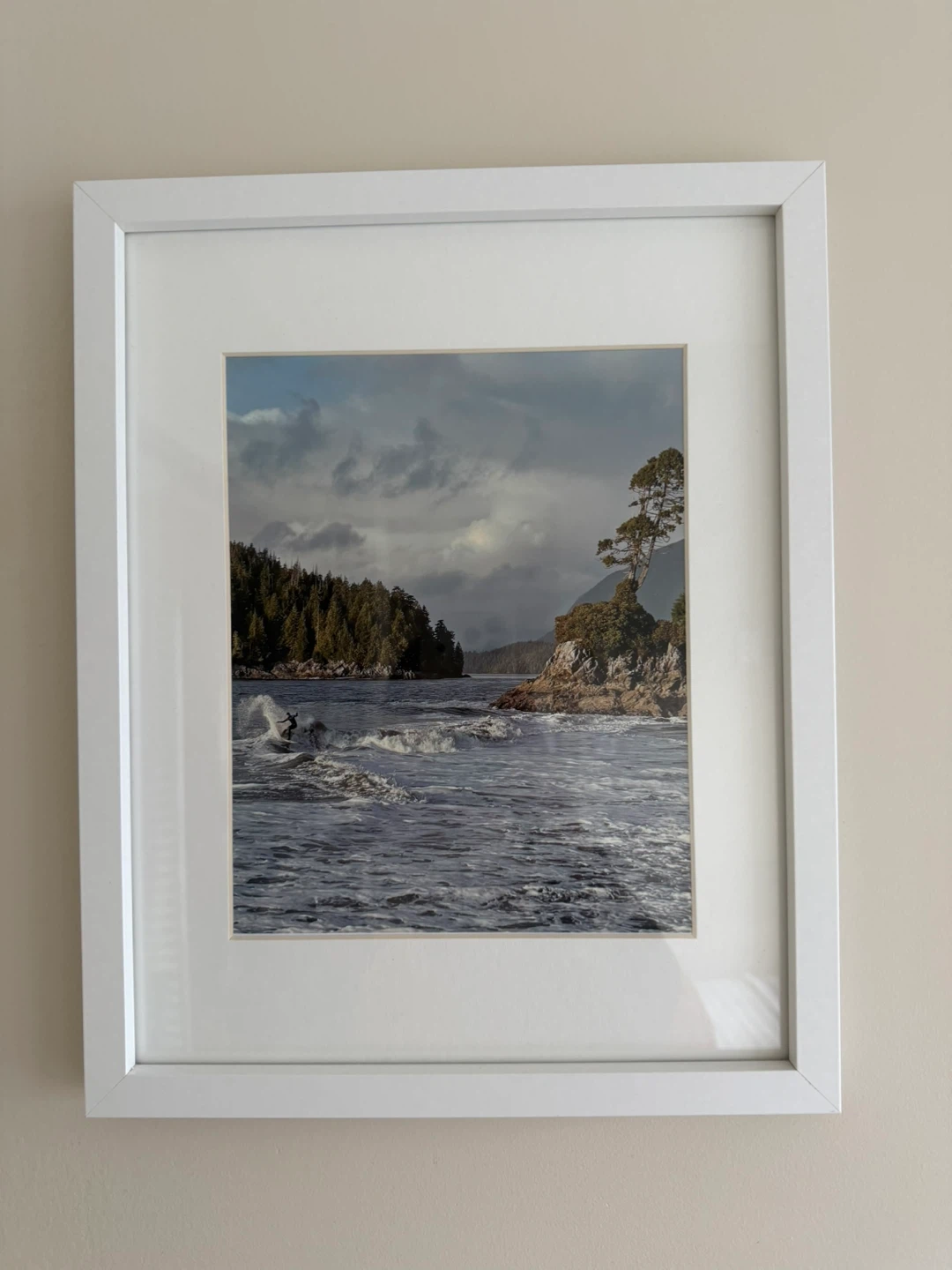 Photo Print of Surfer
