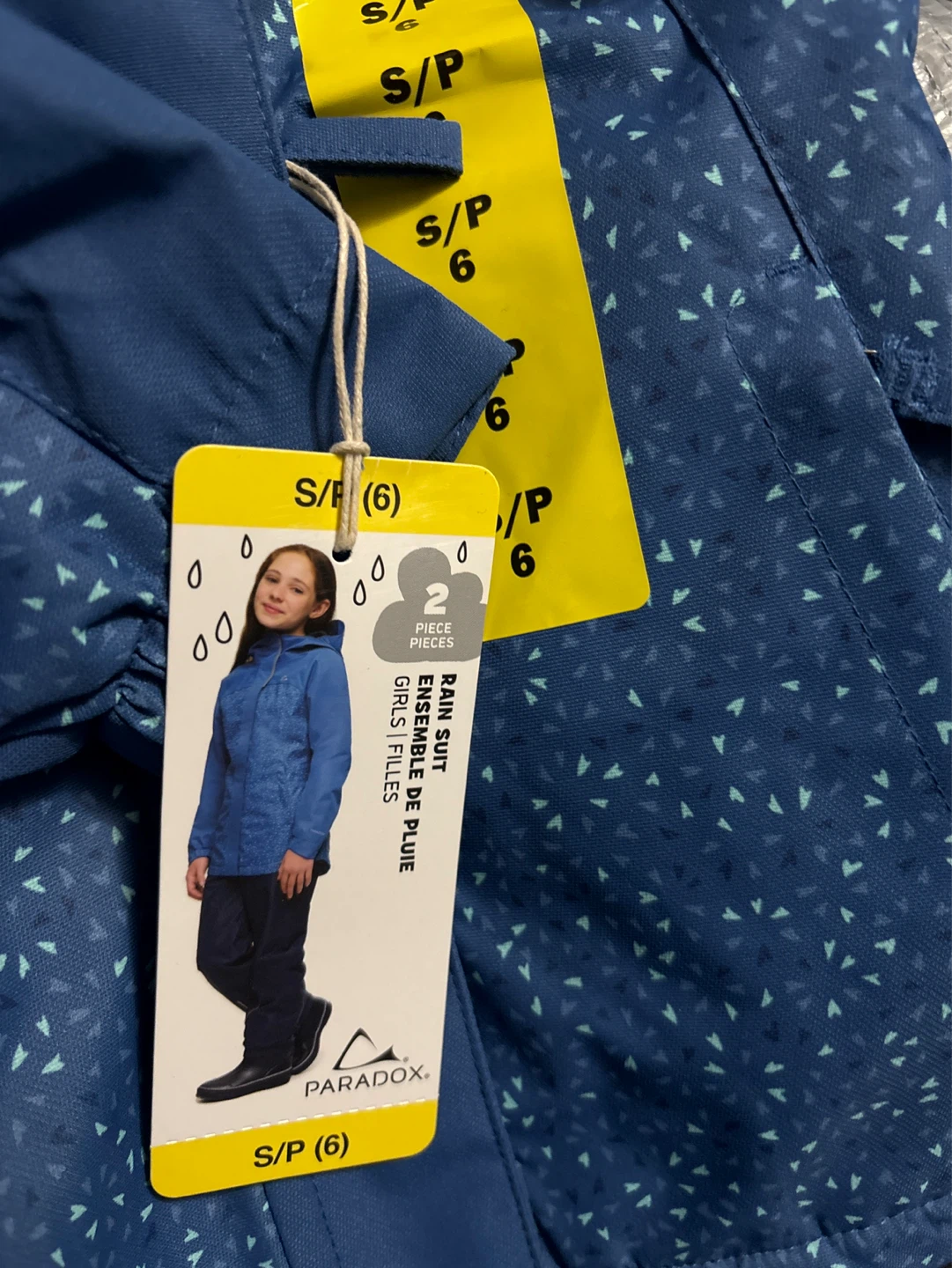 Paradox Girls' Rain Suit Size S/P (6) - photo 2
