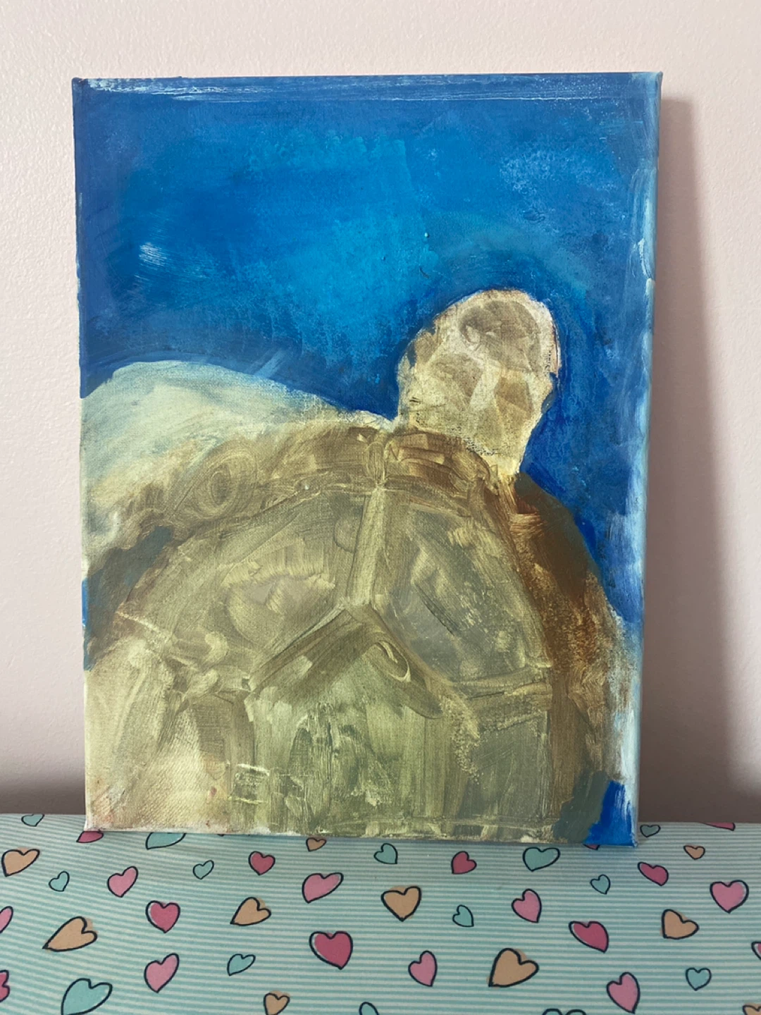 Turtle Painting on Canvas