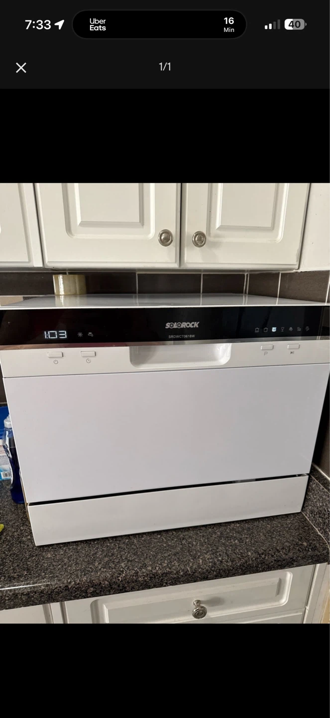 SOLOROCK SRDWCT0618W Dishwasher