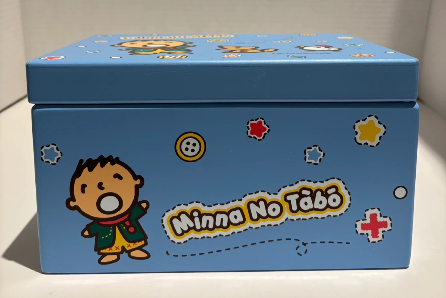 Sanrio Minna No Tabo Blue Wooden Music Box - photo 2