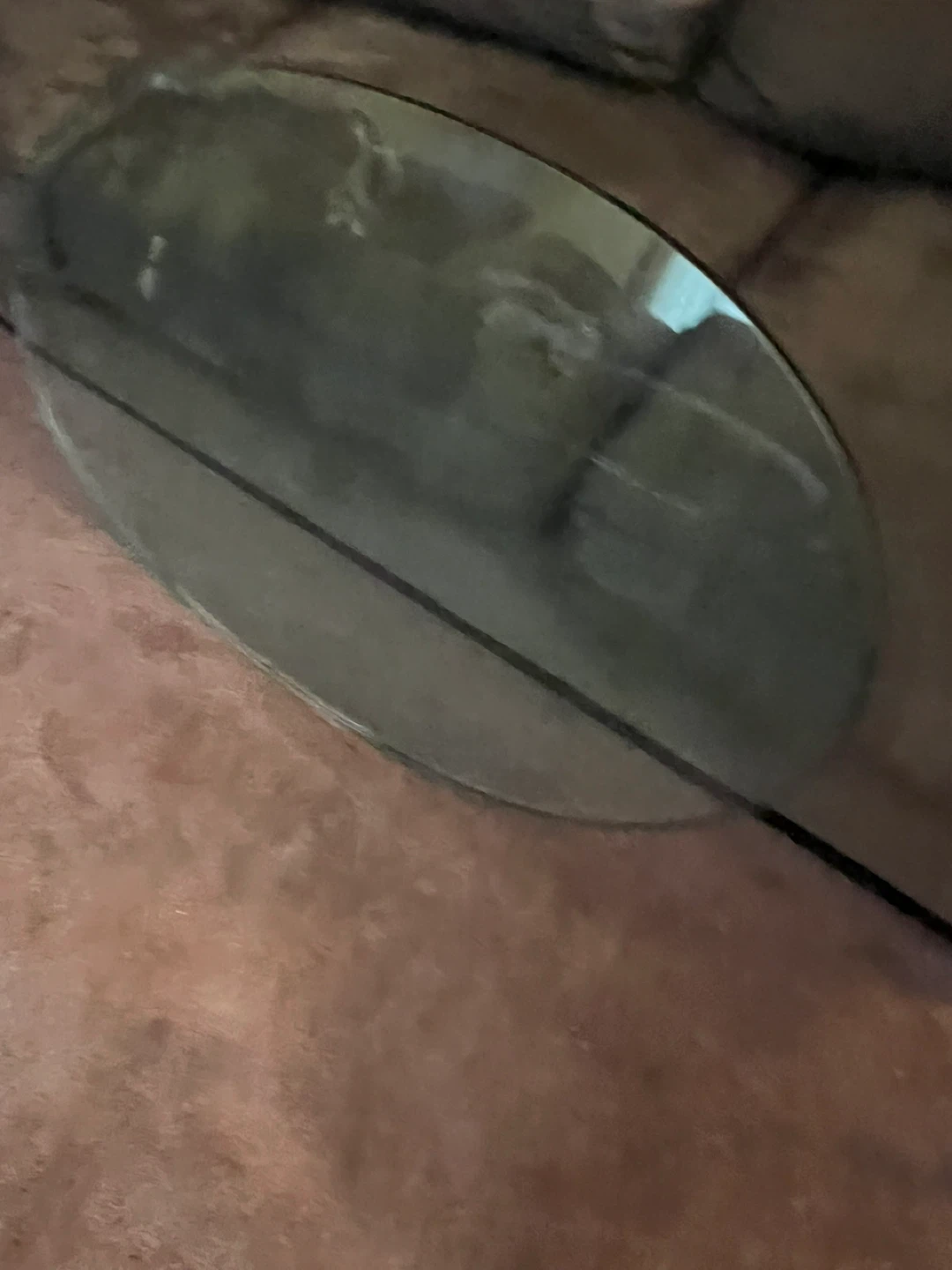 Oval Glass Top Coffee Table - photo 5