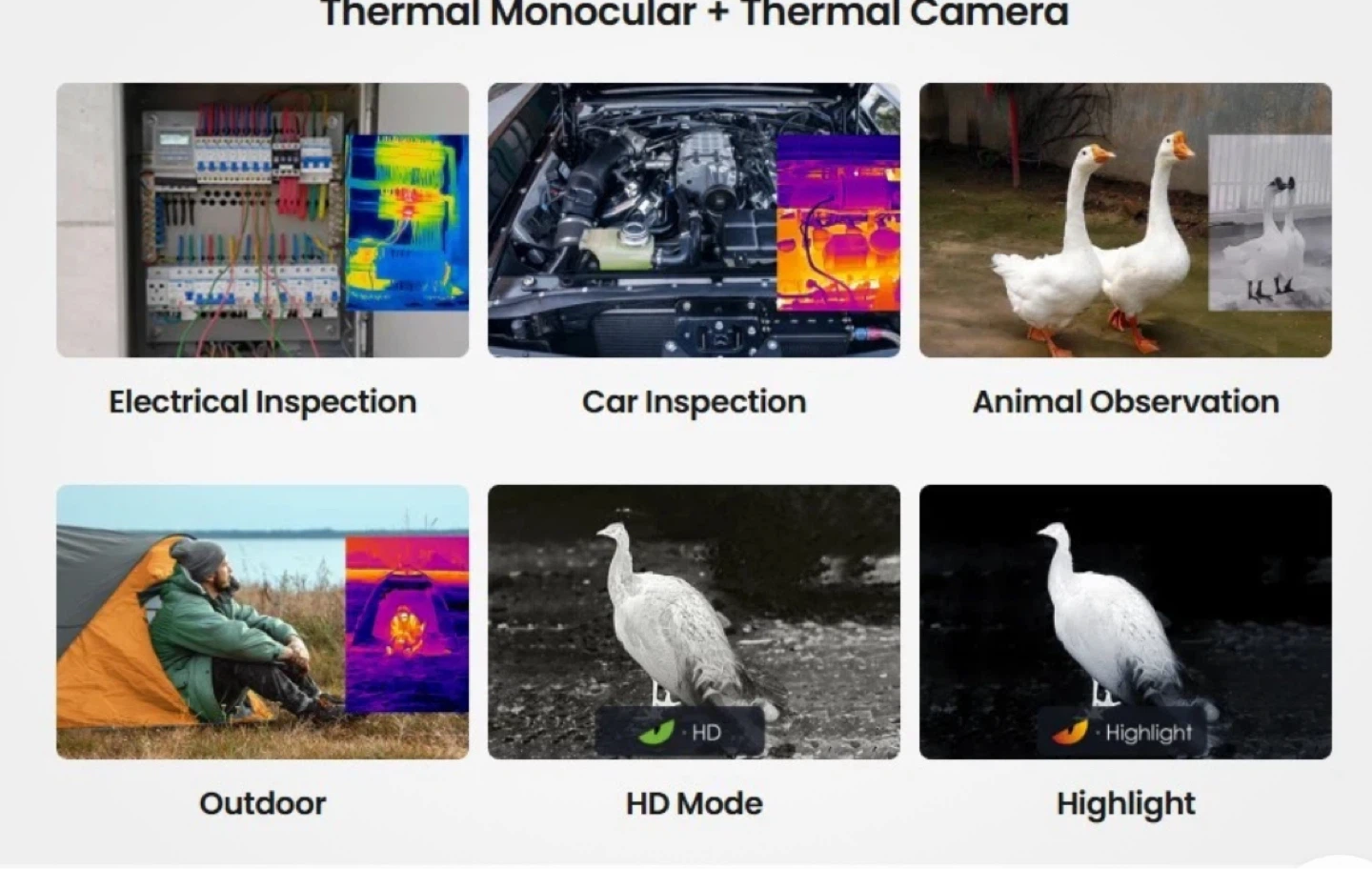 Thermal Monocular + Thermal Camera with Case - photo 3