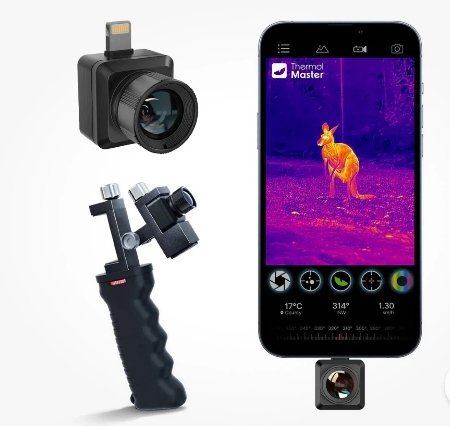 Thermal Monocular + Thermal Camera with Case