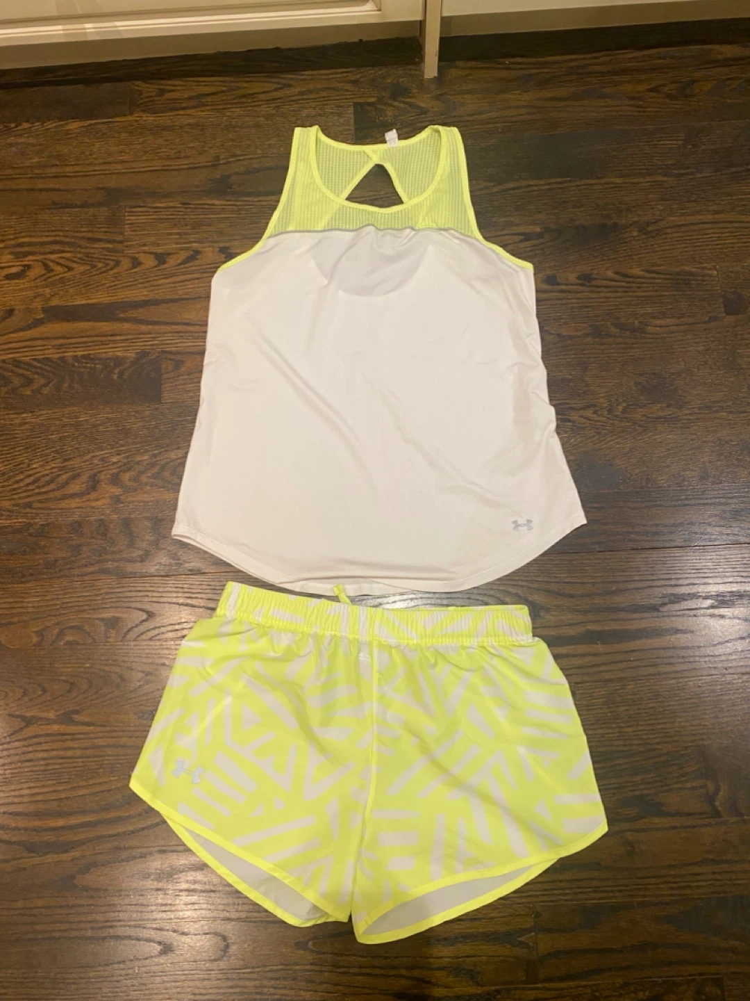 Under Armour Athletic Tank Top and Shorts Set