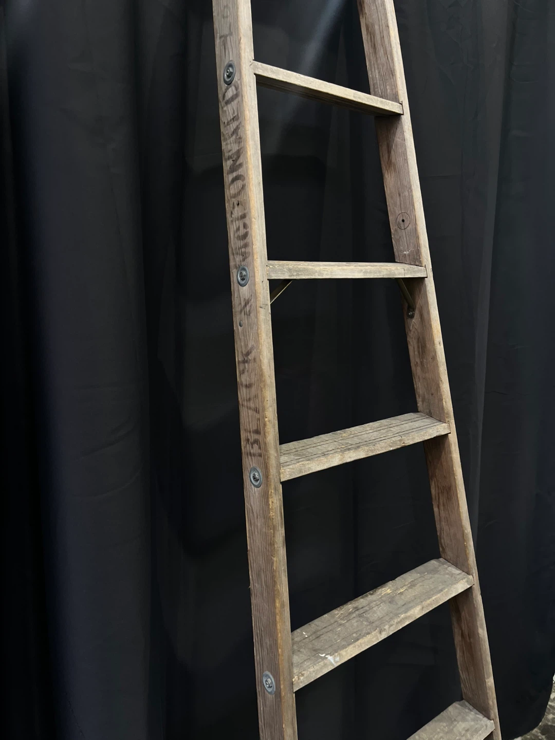 Vintage Wooden Ladder - photo 4
