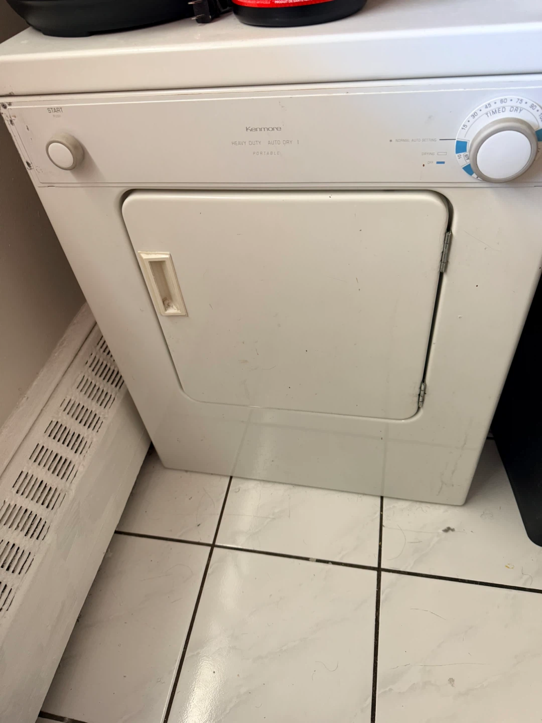 Kenmore Portable Heavy Duty Auto Dry Clothes Dryer