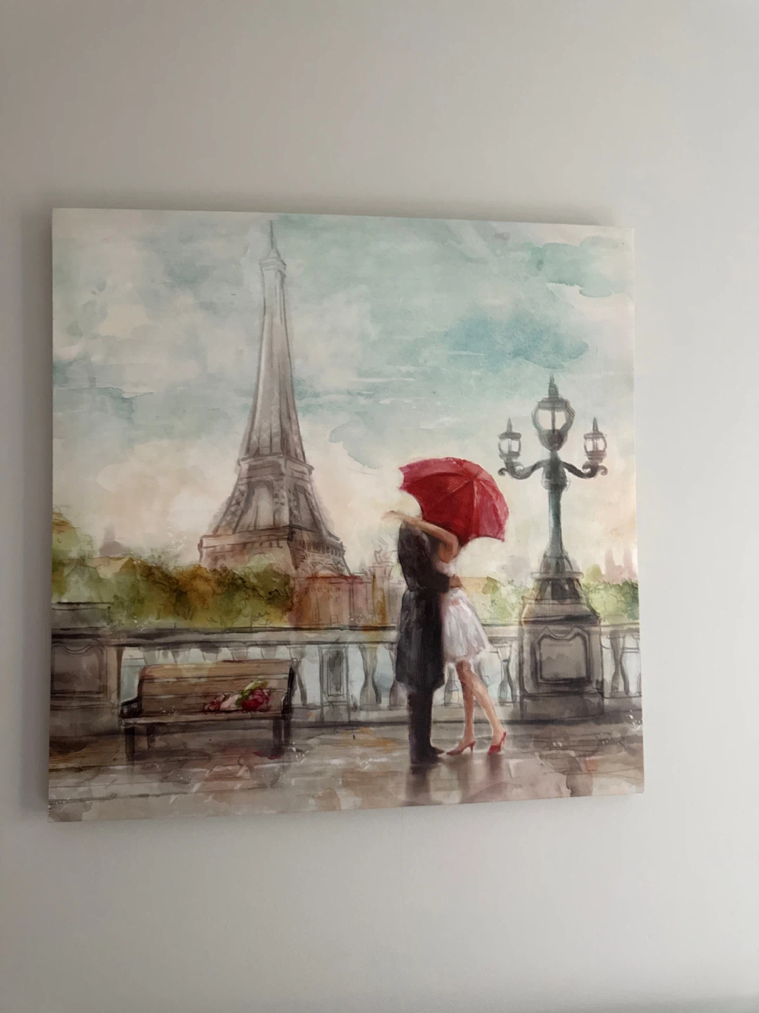 Parisian Kiss Painting
