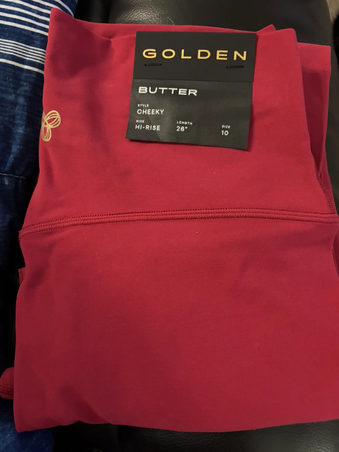 Golden Butter "Cheeky" Hi-Rise Leggings Size 10