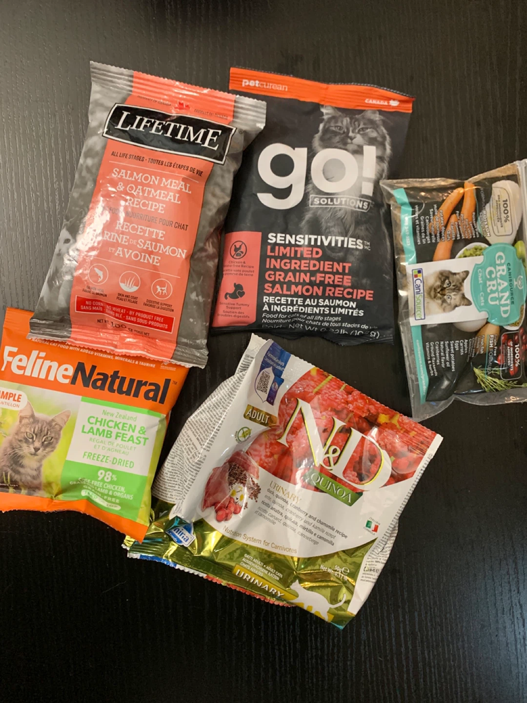 ‼️MUST GO‼️Assorted cat pet food samples