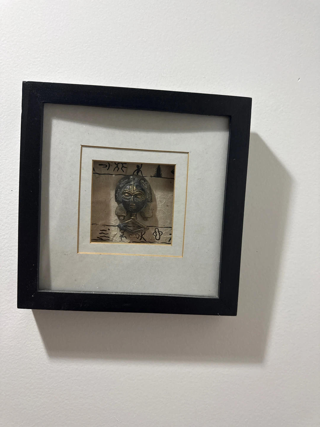 Framed Egyptian-style Wall Art