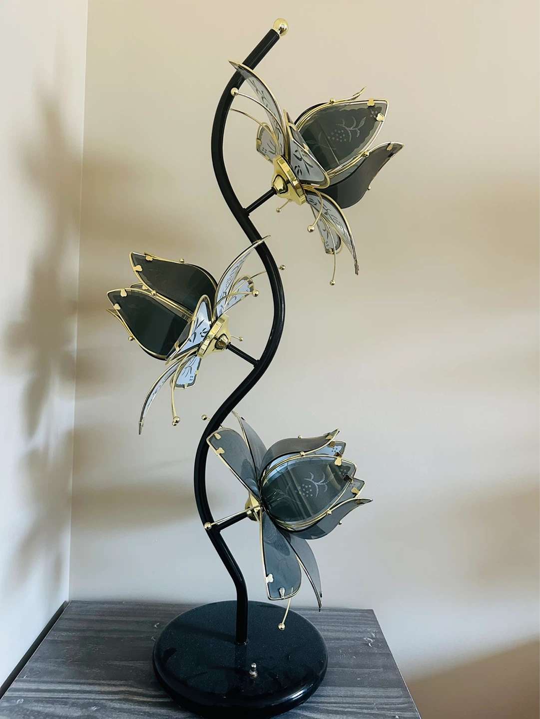Lotus flower Lamps - Set of 2 - photo 3