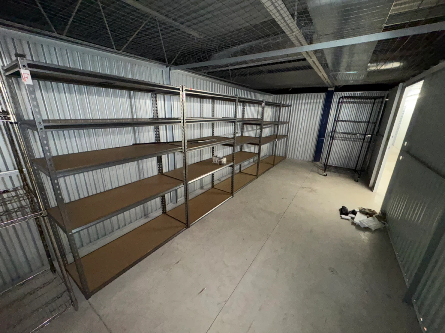 Metal Shelving Unit