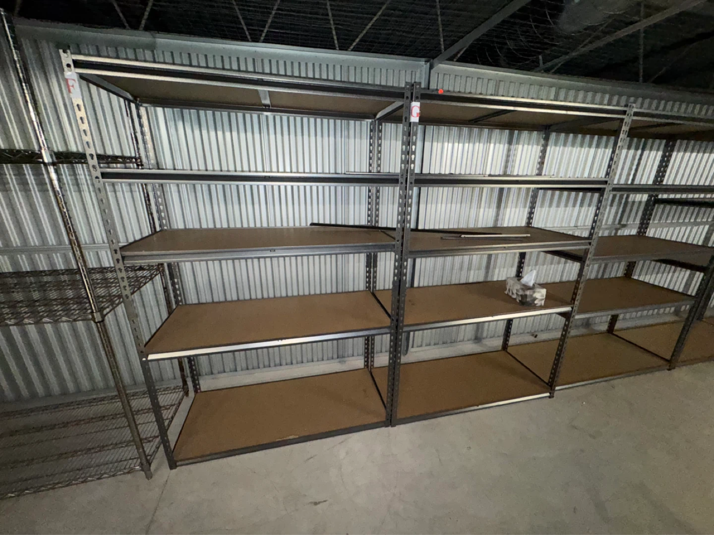 Metal Shelving Unit - photo 2