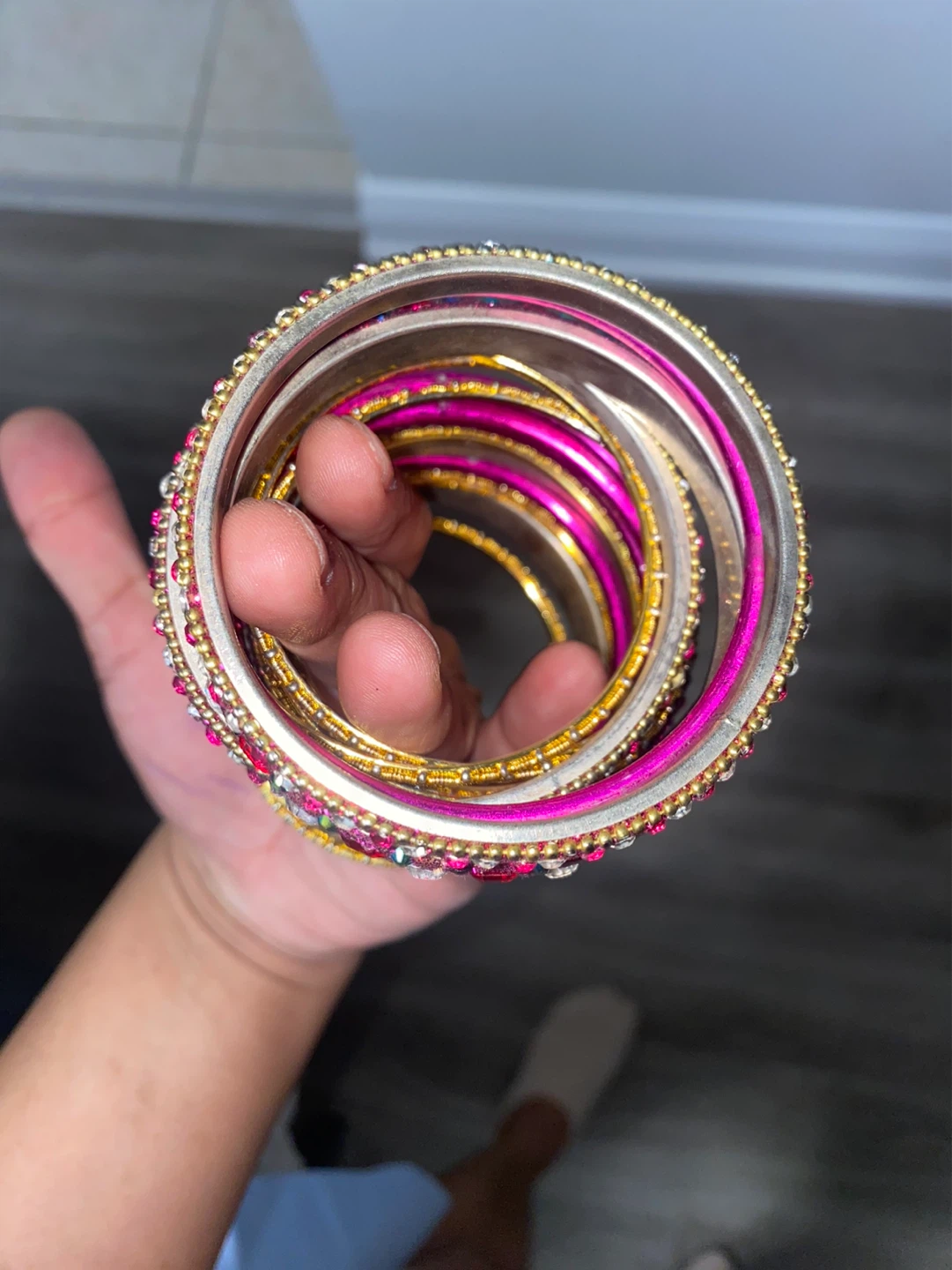 Bangles - Pink, Gold, and Purple - photo 5