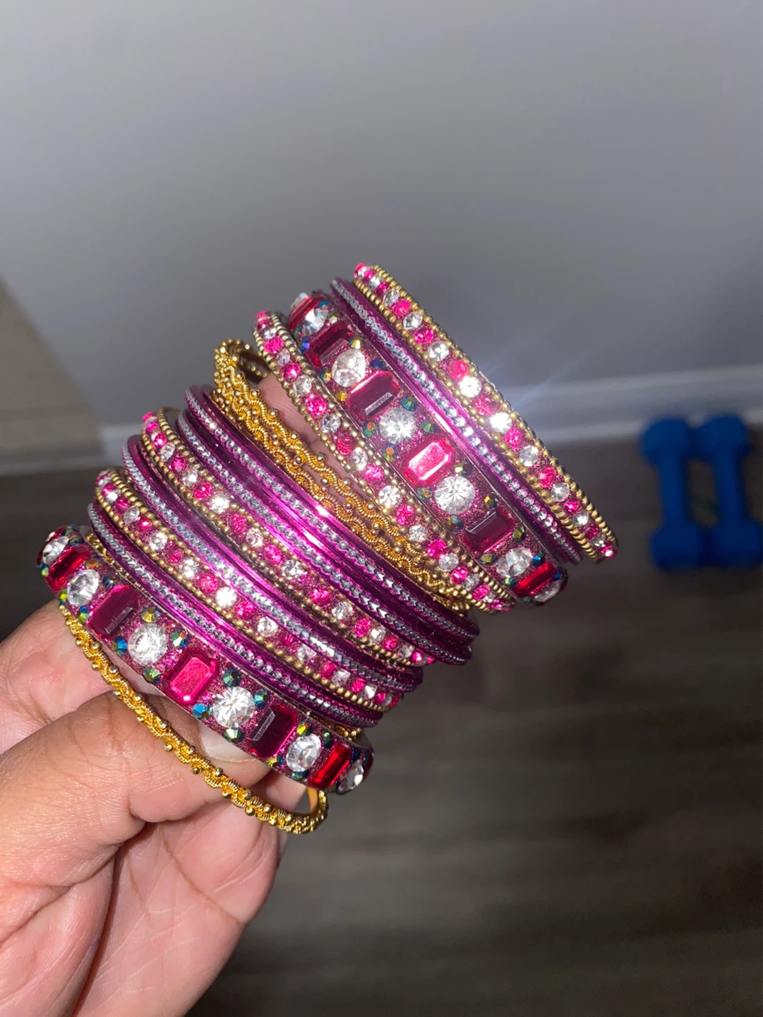 Bangles - Pink, Gold, and Purple - photo 2