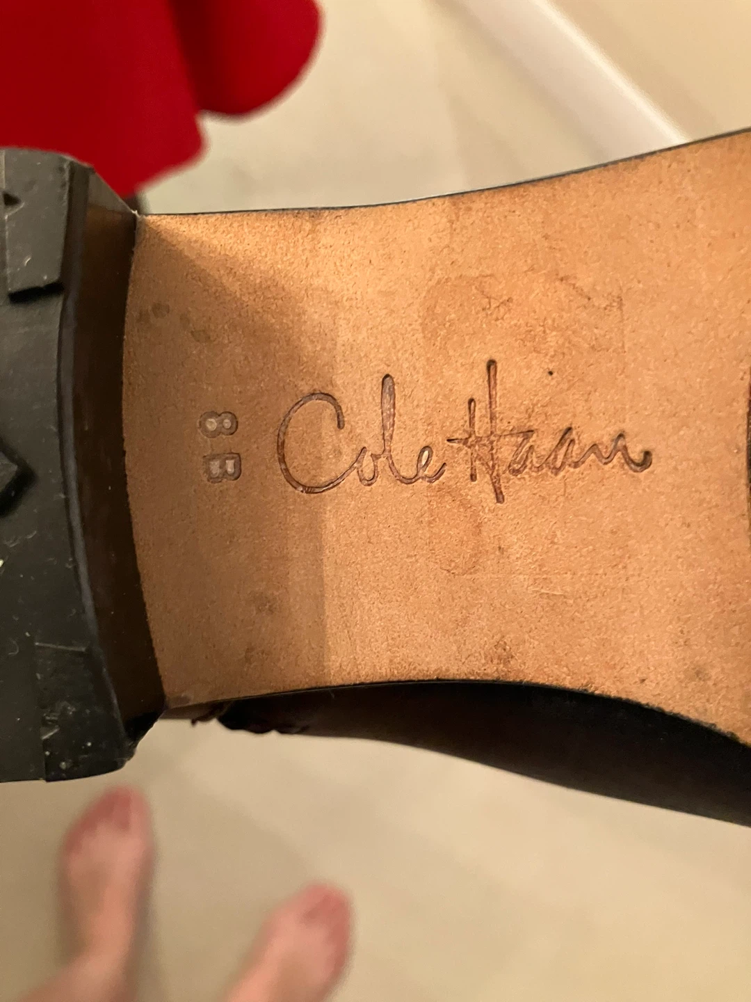 Cole Haan Black Leather Knee Boots - photo 3