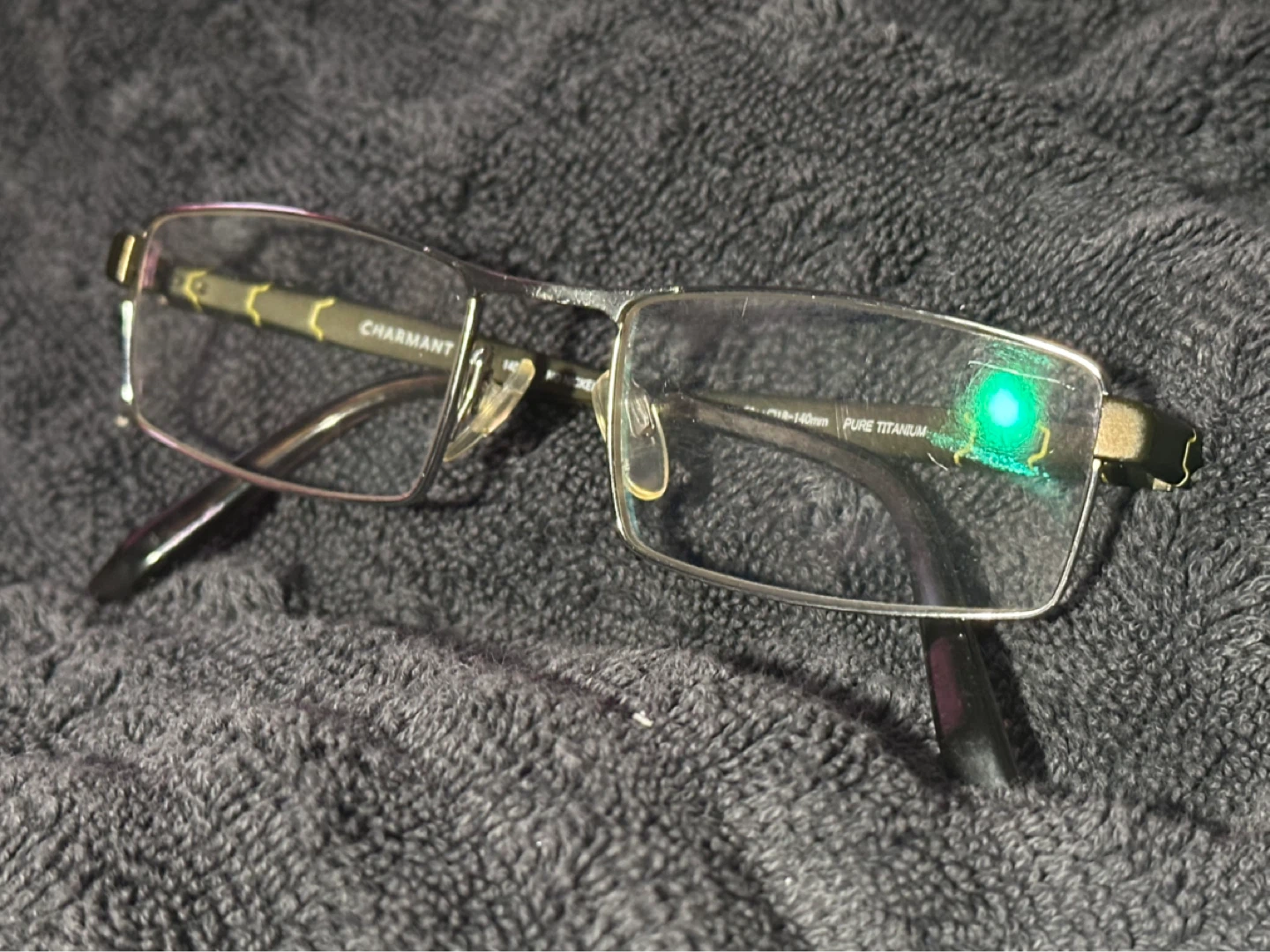 Charmant CH 10752 Pure Titanium eyeglasses no nickel allergy - photo 4