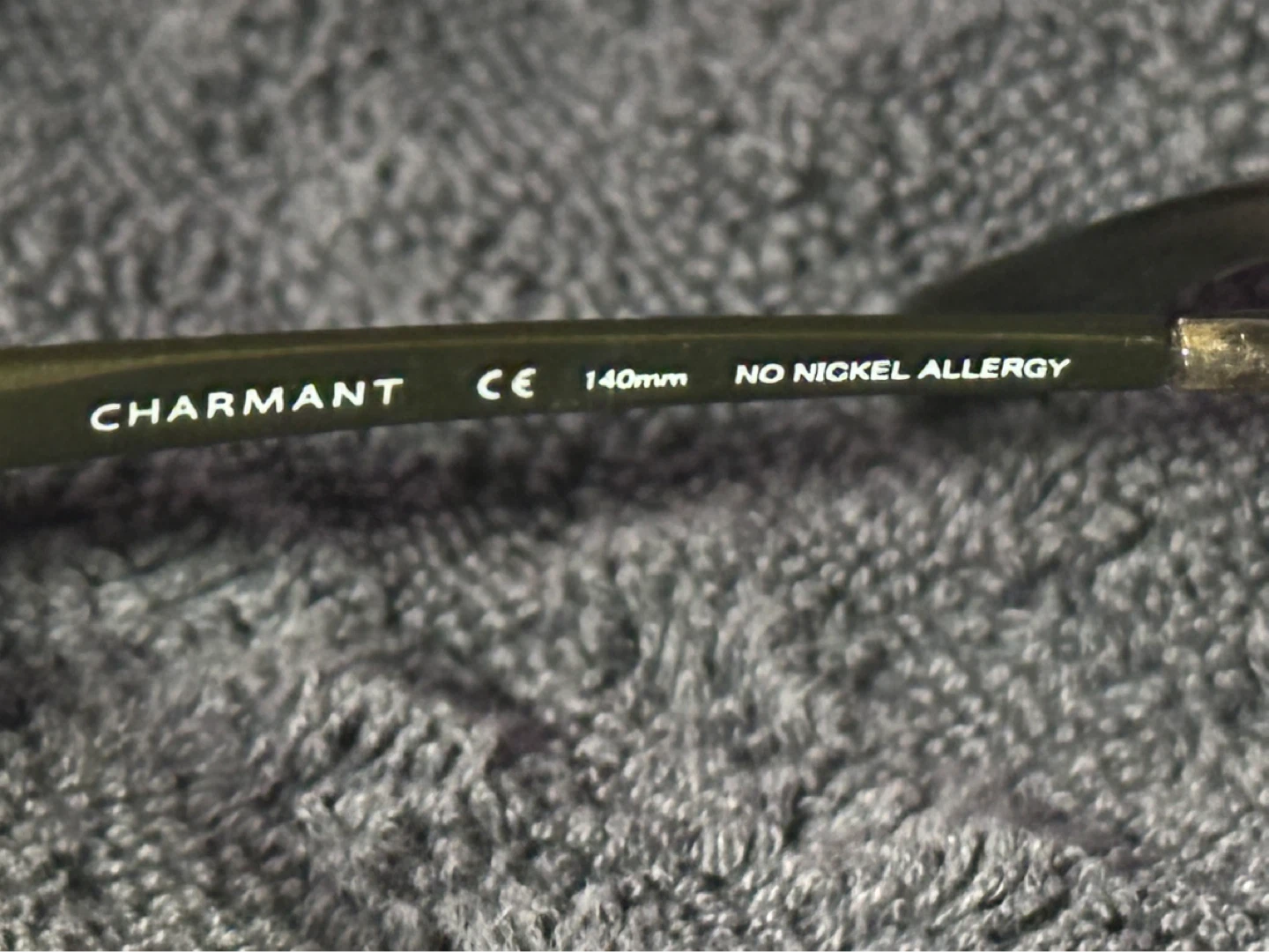 Charmant CH 10752 Pure Titanium eyeglasses no nickel allergy - photo 2