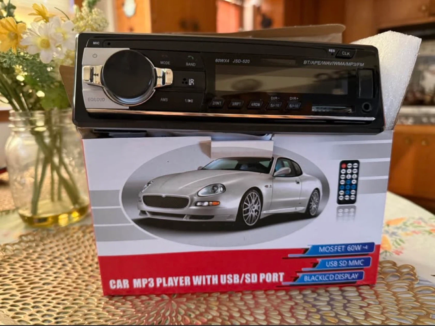 Car MP3 Player with USB/SD Port