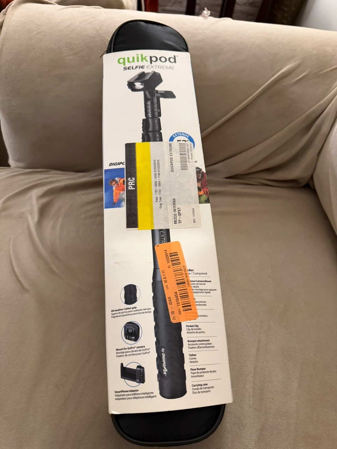 QuikPod Selfie Extreme Extendable Monopod