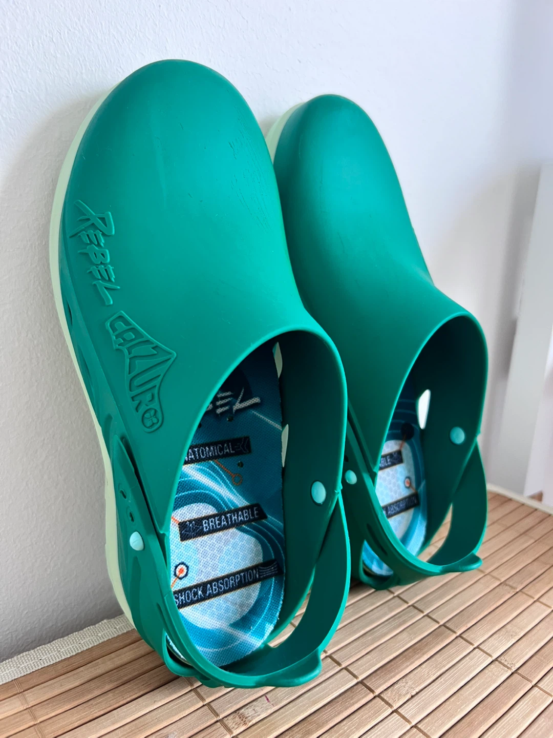 Rebel Clog Green Slip-On Shoes (NWOT) - photo 4