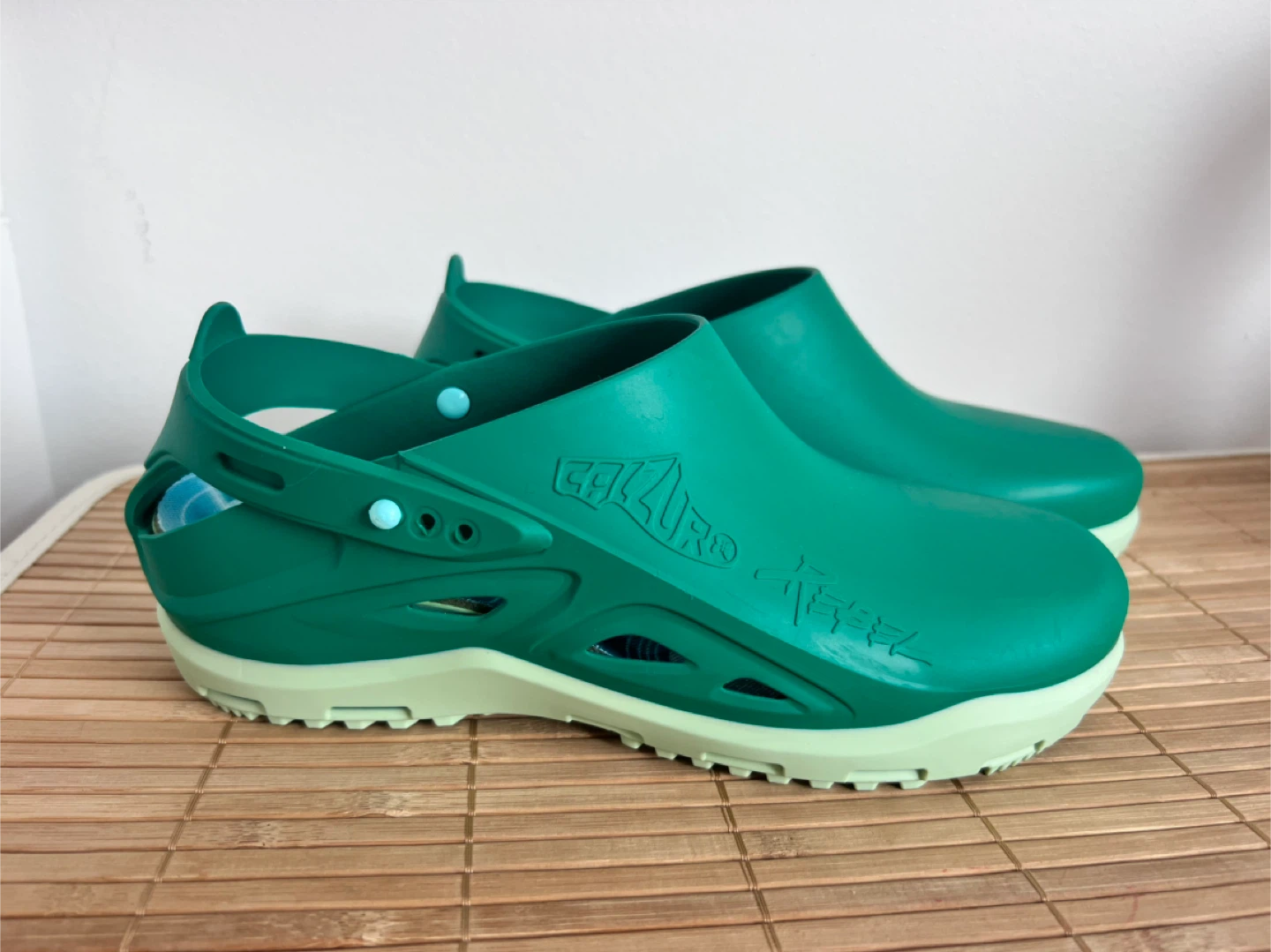Rebel Clog Green Slip-On Shoes (NWOT) - photo 2