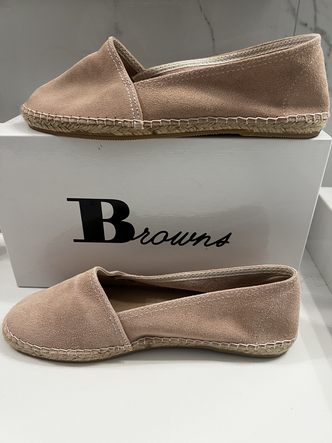NEW Browns Dama2 Rosa Espadrille Flats - Size 39 - photo 2