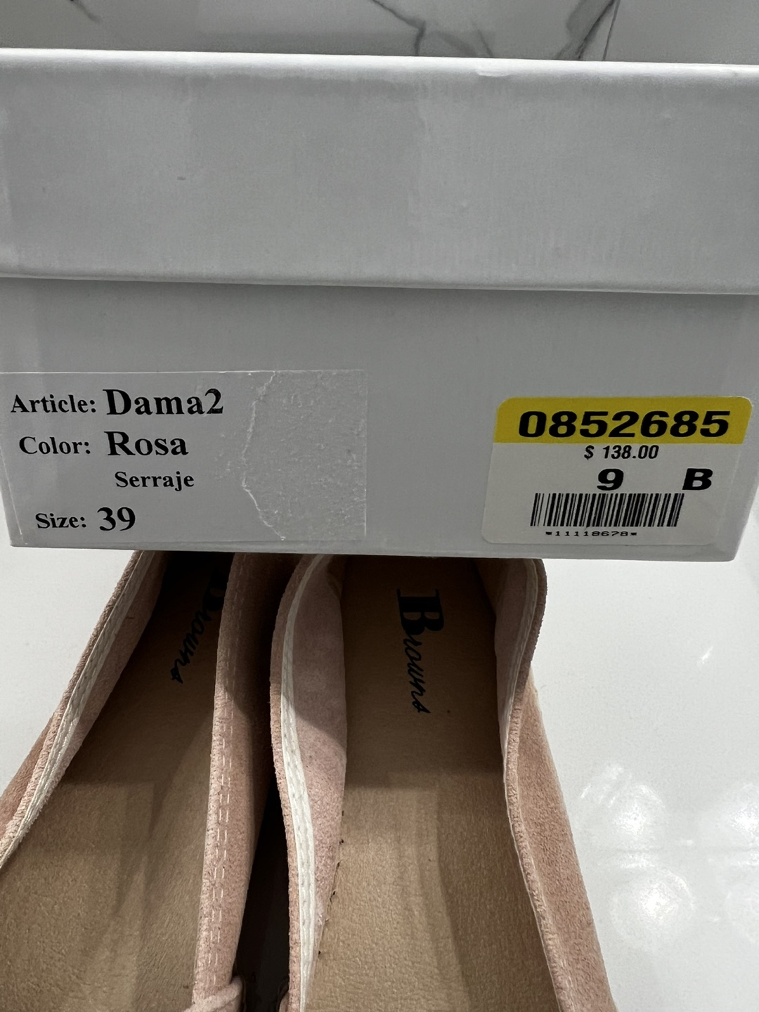 NEW Browns Dama2 Rosa Espadrille Flats - Size 39 - photo 4