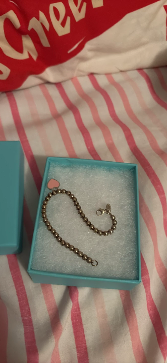 Tiffany & Co.Heart Bracelet a little bit tarnished