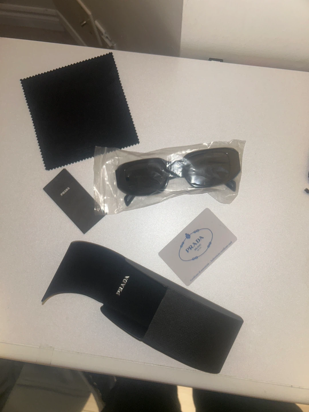Prada Sunglasses with Case and Cleaning Cloth - photo 3