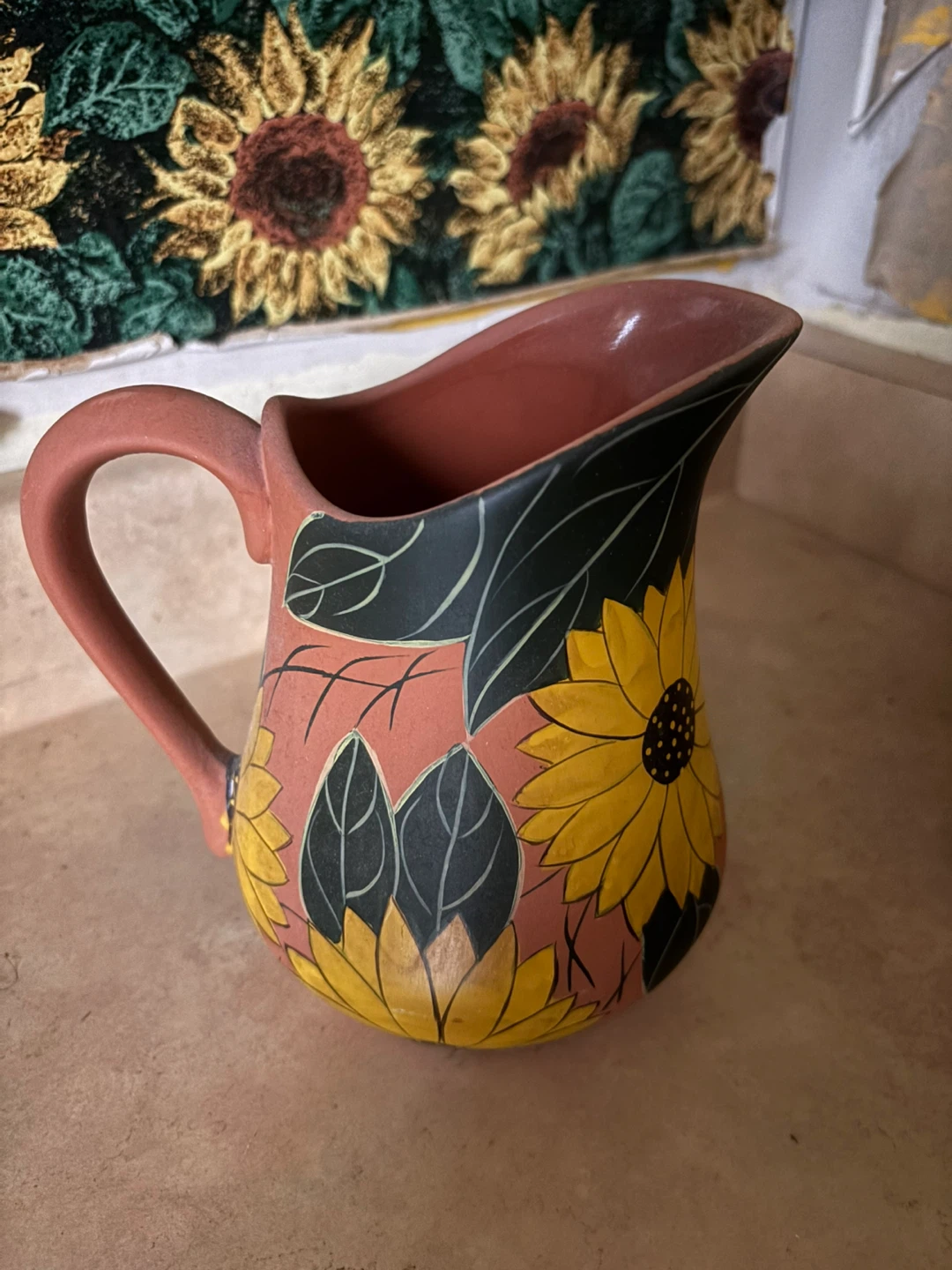 Decorative Sunflower Pitcher - photo 2